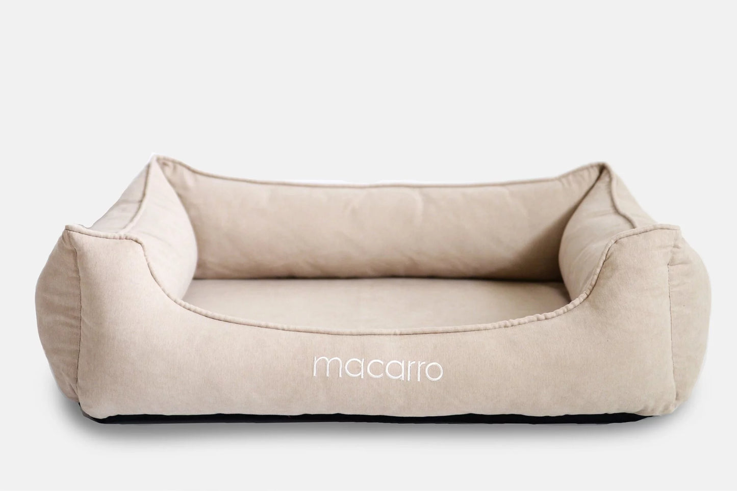macarro Velvet Pet Bed with LATEX Mattress