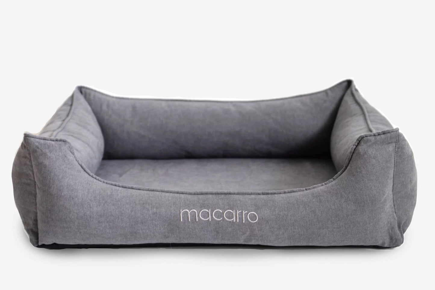 macarro Velvet Pet Bed with LATEX Mattress