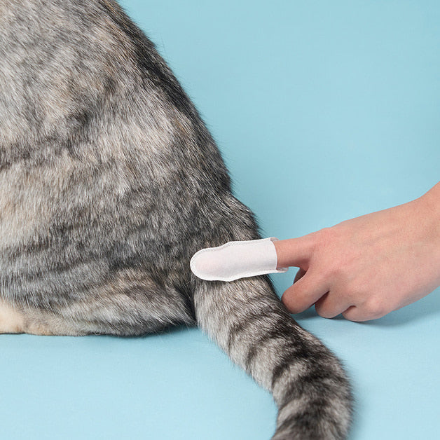 Duit Black Cleaner Finger Tissue 貓用黑頭清潔指套(無香料)