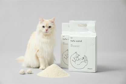 【Pre-order 31 Dec 2024】Duit Tofu Sand 豆腐貓砂2.8KG x 3